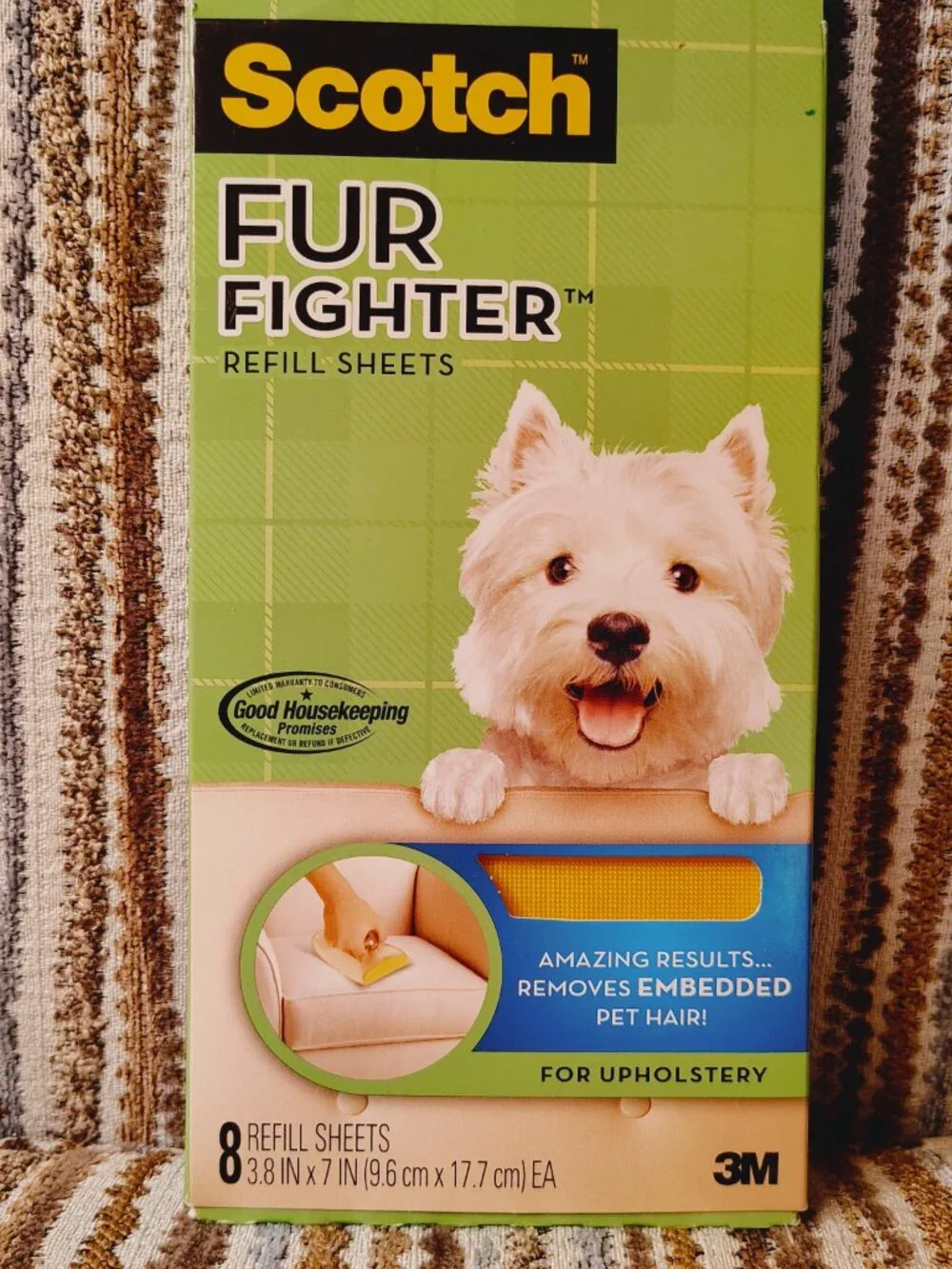 Scotch Fur Fighter Refill Sheets New In Box 8 Sheets + 3 Loose Sheets
